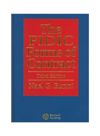The Fidic Forms Of Contract Hardcover 3
