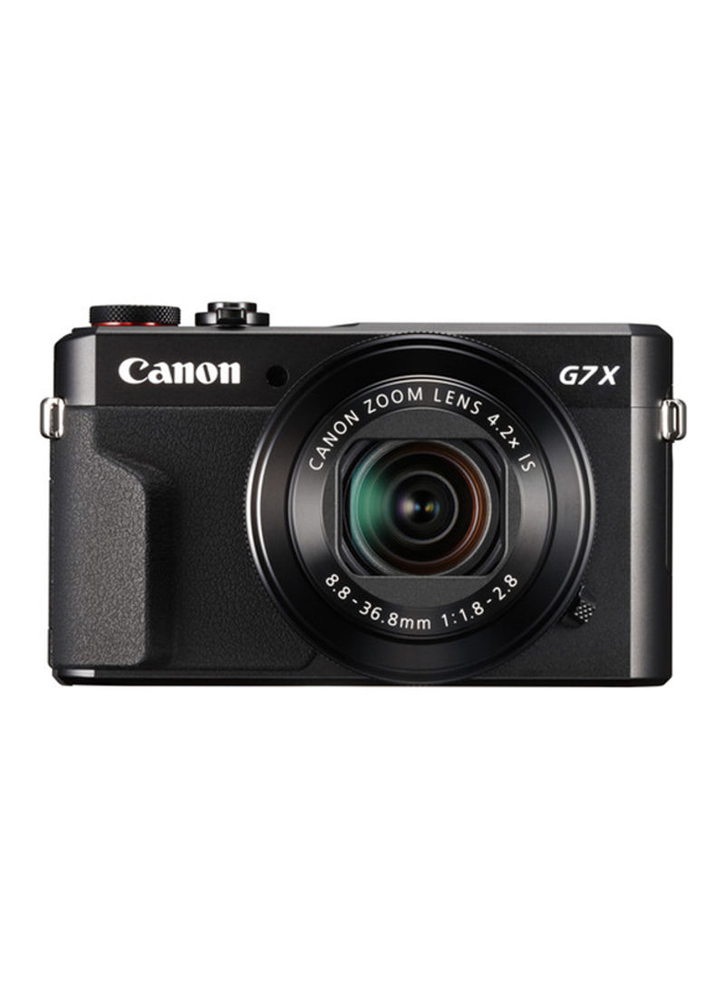 PowerShot G7 X Mark II Point And Shoot Camera 20.1MP 4.2x Zoom With Tilt Touchscreen, Built-In Wi-Fi And NFC Black