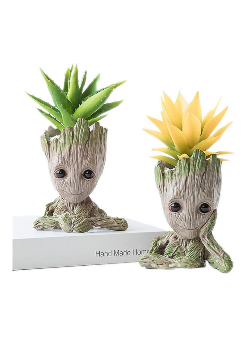 2-Piece Multi-Functional Groot Collectable Toy 14cm