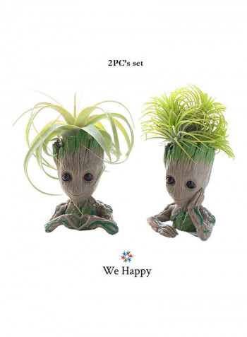 2-Piece Multi-Functional Groot Collectable Toy 14cm