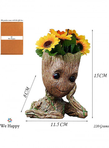 2-Piece Multi-Functional Groot Collectable Toy 14cm