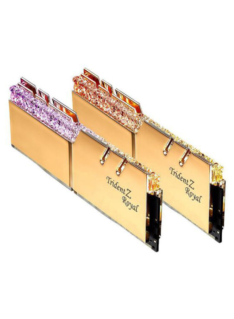 2-Piece Trident Z Royal Series High-Class DDR4 RAM Set 8GB