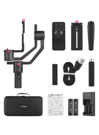 3-Axis Handheld Gimbal Stabilizer Kit Black