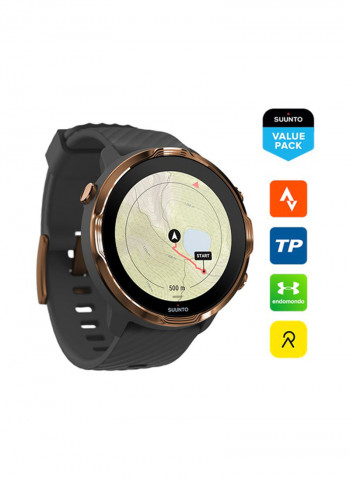 7 GPS Sportswatch Graphite/Copper