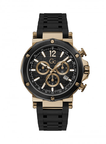 Men's Water Resistant Chronograph Wrist Watch Y53008G2MF