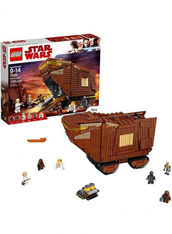 1239-Piece Star Wars: A New Hope Sandcrawler Building Toy