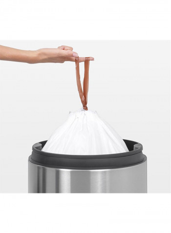 Touch Bin Deluxe Silver