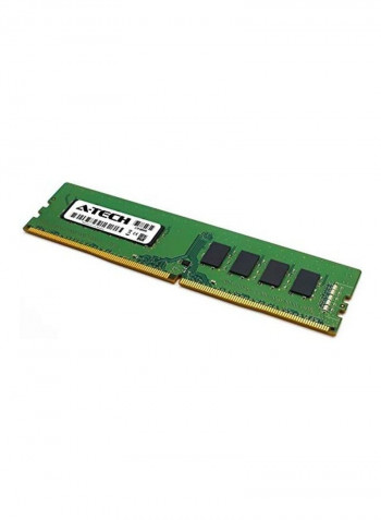 4-Piece DDR4 PC4-17000 UDIMM RAM Set 16GB Green/Black
