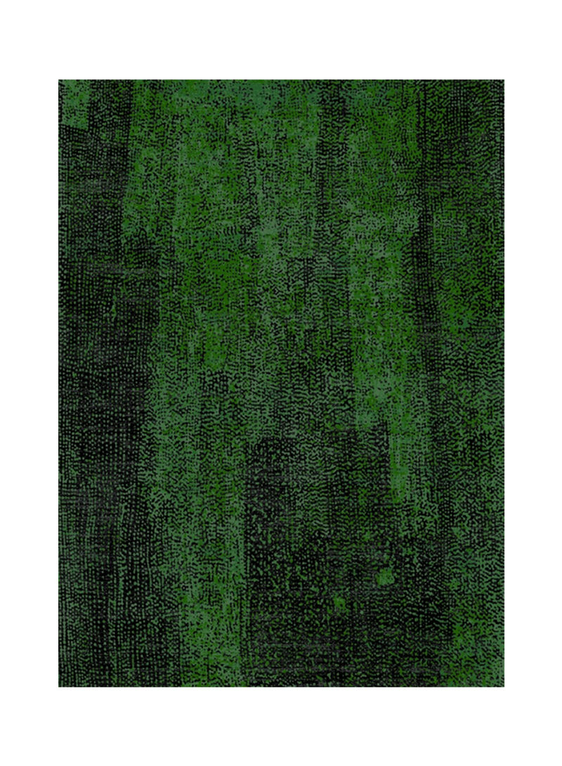 High Quality Stylish Carpet Black/Green 1.2x1.8meter