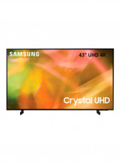 43 Inches AU8000 Crystal UHD 4K Flat Smart TV (2021) 43AU8000 Black