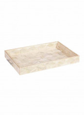 Sugarcane DecorativeTray Brown 60.96 x 43.18 x 7.62centimeter
