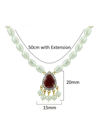 18 Karat Gold Royal Indian Diamonds Necklace