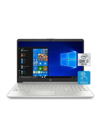 15DY1032WM Tochscreen Laptop with 15.6-inch HD Display, Core i3 Processer/8GB RAM/256GB SSD/Intel UHD Graphics silver