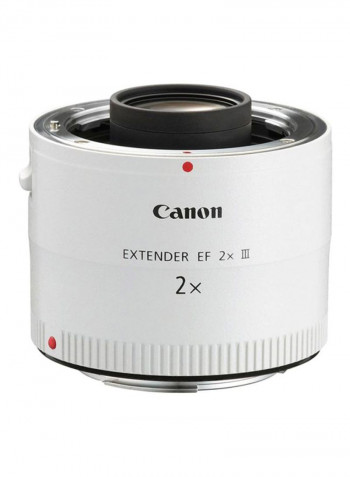 Ef Extender 2 X Iii Teleconvertor White/Black