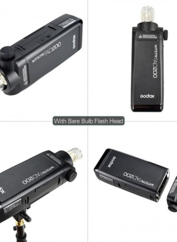 Portable Mini Pocket Flash Black