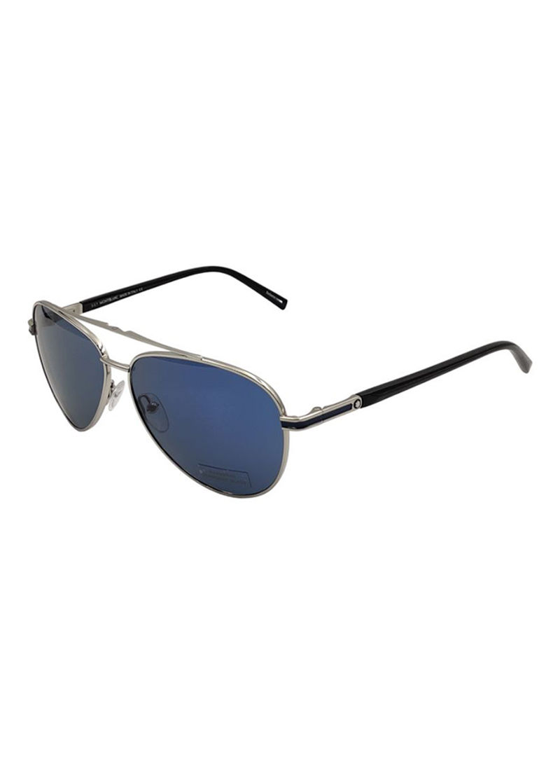 Men's Premium Aviator Sunglasses - Lens Size: 59 mm