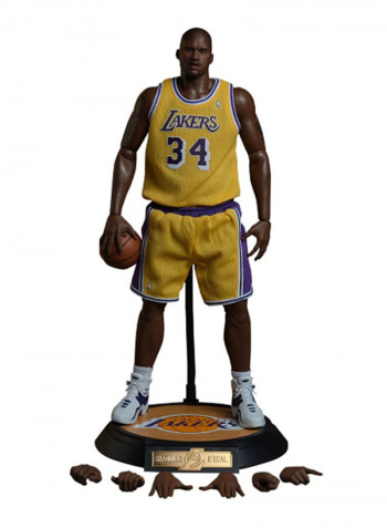 Los Angeles Lakers 34 Shaquille O'Neal Figure 14.5inch