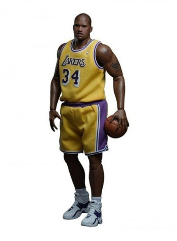Los Angeles Lakers 34 Shaquille O'Neal Figure 14.5inch