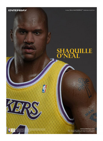 Los Angeles Lakers 34 Shaquille O'Neal Figure 14.5inch