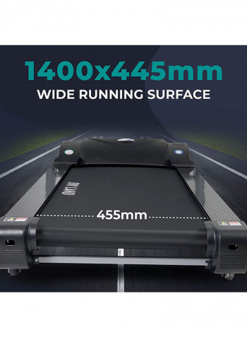 Motorized Treadmill With Auto Incline, Massager Belt And Bluetooth Speaker EM-1272 180x135.5x76cm