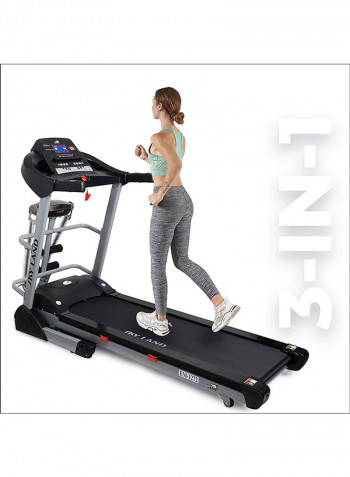 Motorized Treadmill With Auto Incline, Massager Belt And Bluetooth Speaker EM-1272 180x135.5x76cm