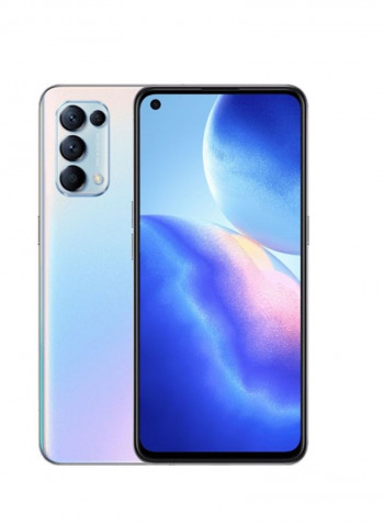 Reno 5 Dual Sim 8GB RAM, 128GB, 5G, Galactic Silver