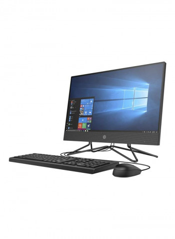 200G4 All-In-One Desktop With 21.5-Inch Display, Core i3 Processor/4GB RAM/1TB HDD/Intel UHD Graphics Black