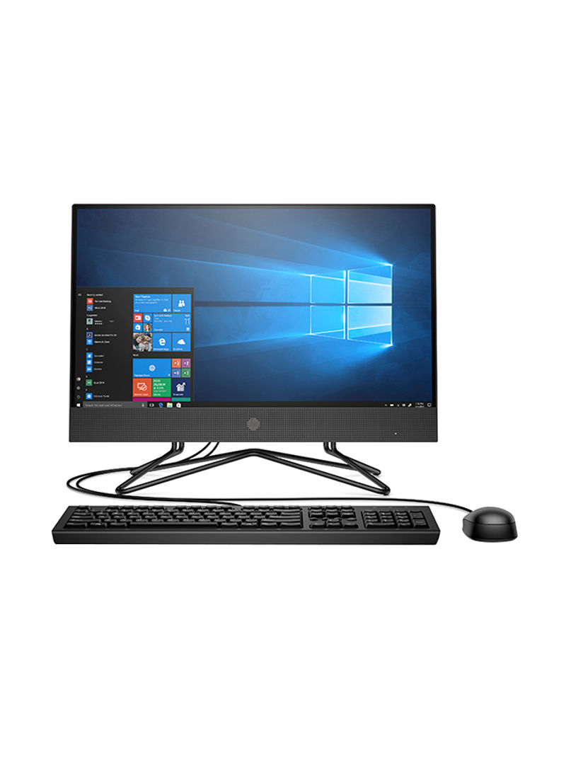 200G4 All-In-One Desktop With 21.5-Inch Display, Core i3 Processor/4GB RAM/1TB HDD/Intel UHD Graphics Grey