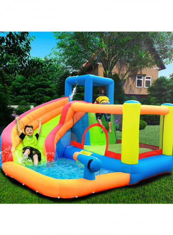 Inflatable Water Park Bouncy Castle Slide