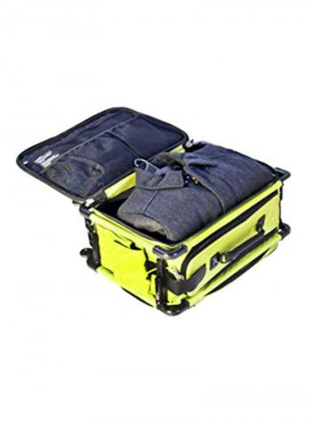 Collapsible Sewing Machine Case Green/Black 19x10x13inch