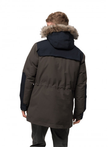 Glacier Bay Parka Grey/Black