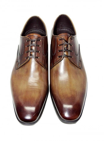 Men's Lace Up Formal Oxfords Brown