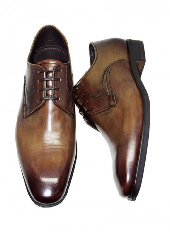 Men's Lace Up Formal Oxfords Brown