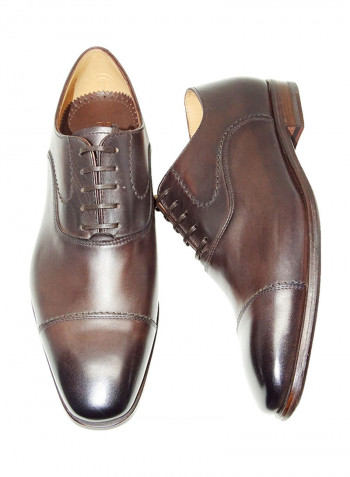 Men's Lace Up Formal Oxfords Brown