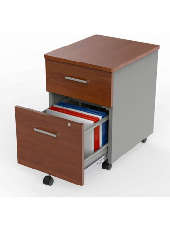 2-Drawer Office File Cabinet Cherry