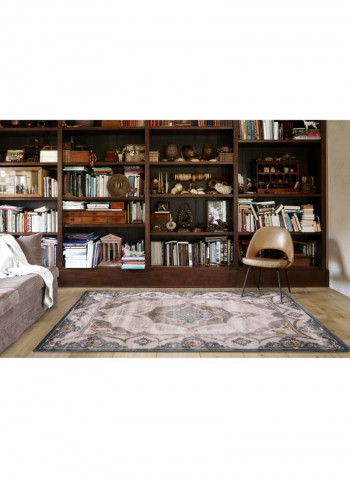 Kahraman Collection Classic Tradition Area Rug Brown/Light Blue 250x350cm