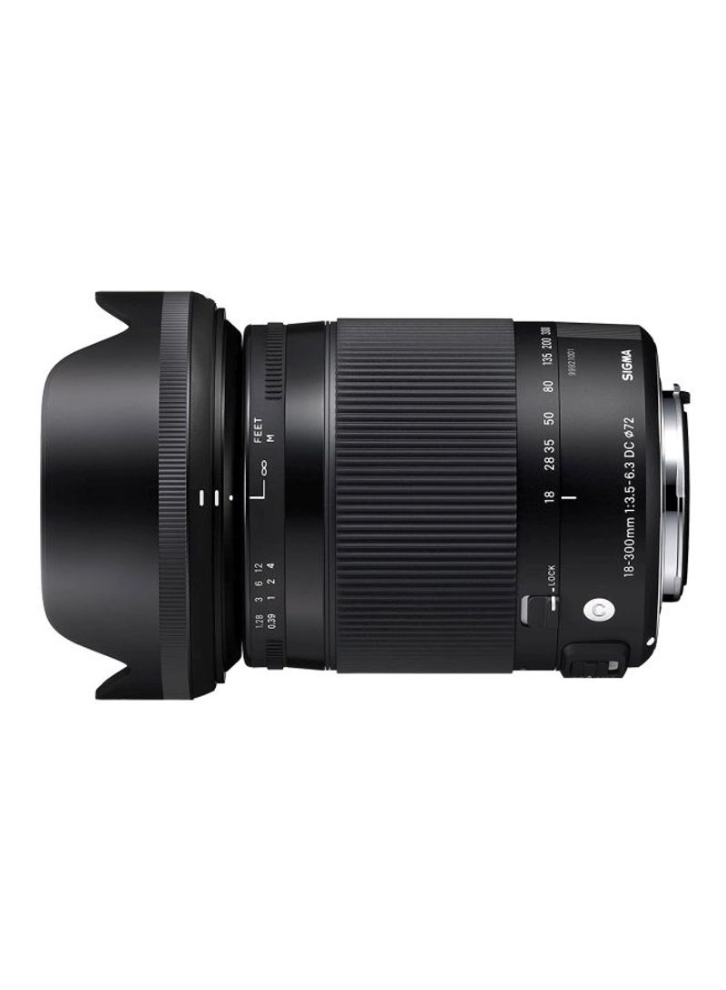18-300Mm F/3.5-6.3 DC Macro OS Hsm Contemporary Lens For Nikon Black