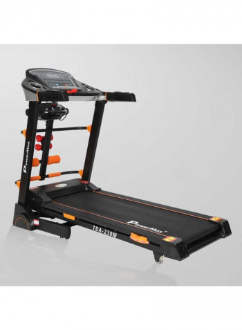 Fitness Semi-Auto Lubrication Motorized Treadmill 160x75.5x31cm