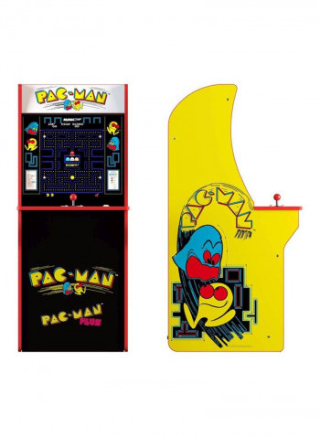 2-In-1 PAC-MAN Home Arcade Cabinet Game