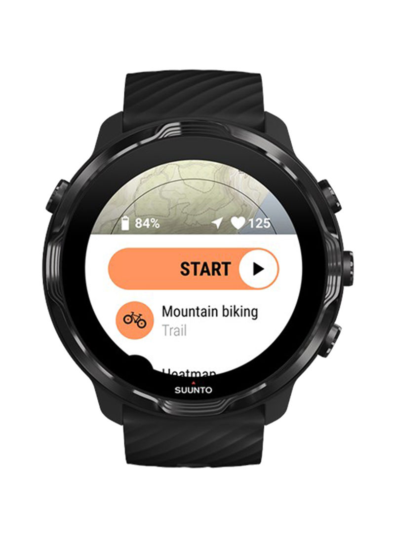 7  Smartwatch Sportswatch Black