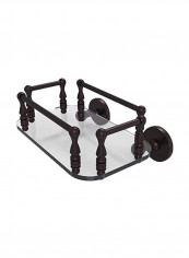 Skyline Collection Wall Mounted Towel Holder Brown/Clear