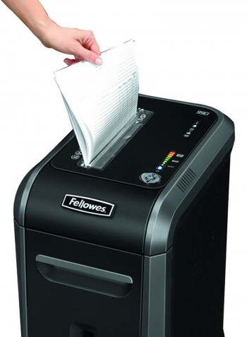 Powershred Cross-Cut Shredder Black