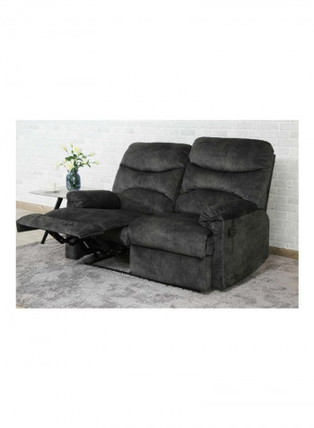 Westerwood 2 Seater Recliner Sofa Grey 145x100x95centimeter