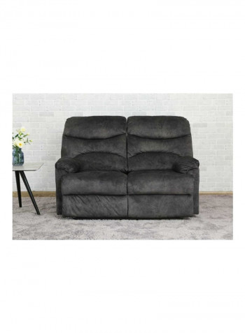 Westerwood 2 Seater Recliner Sofa Grey 145x100x95centimeter