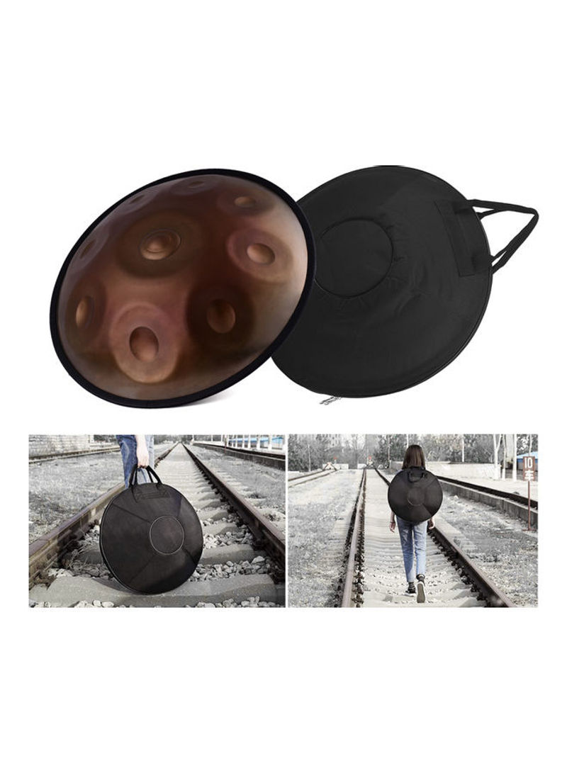 Portable D-Key Hand Pan Drum With Carry Bag