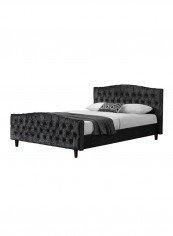 Chesterfield Bed Frame Without Mattress Black Queen