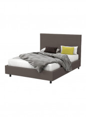 Wilmut Upholstered Bed With Mattress Grey/White Queen
