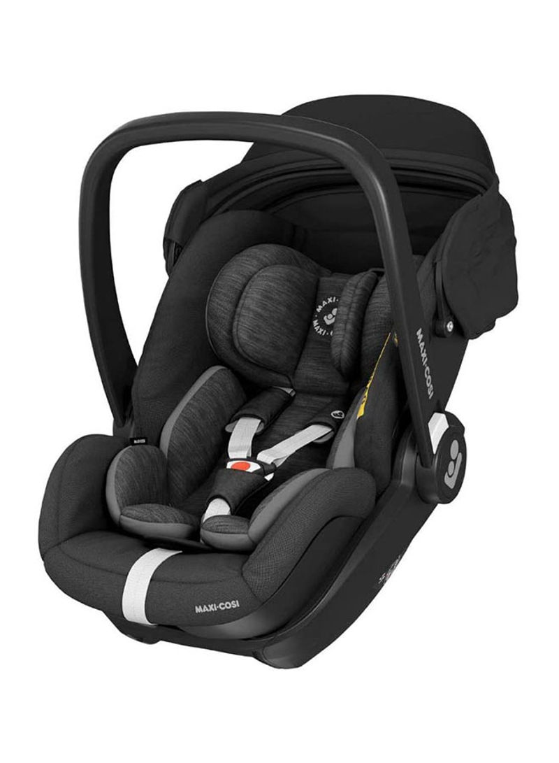 Marble Car Seat For Up To 3 Months - Essential Black