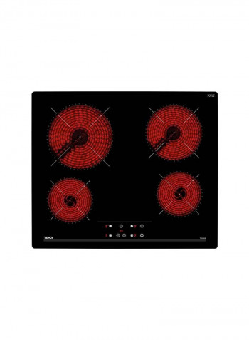 Tr 6415 60Cm Vitroceramic Hob With 4 Zones And Touch Control 40239043 Black