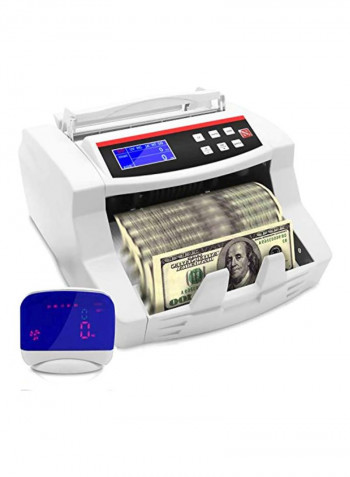 Automatic Bill Counting Machine White/Black